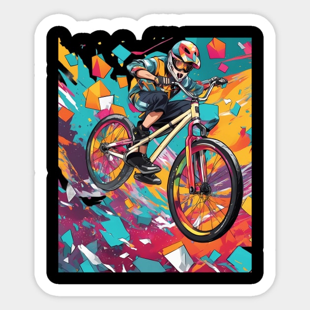 Cycling Bike Sticker by animegirlnft
